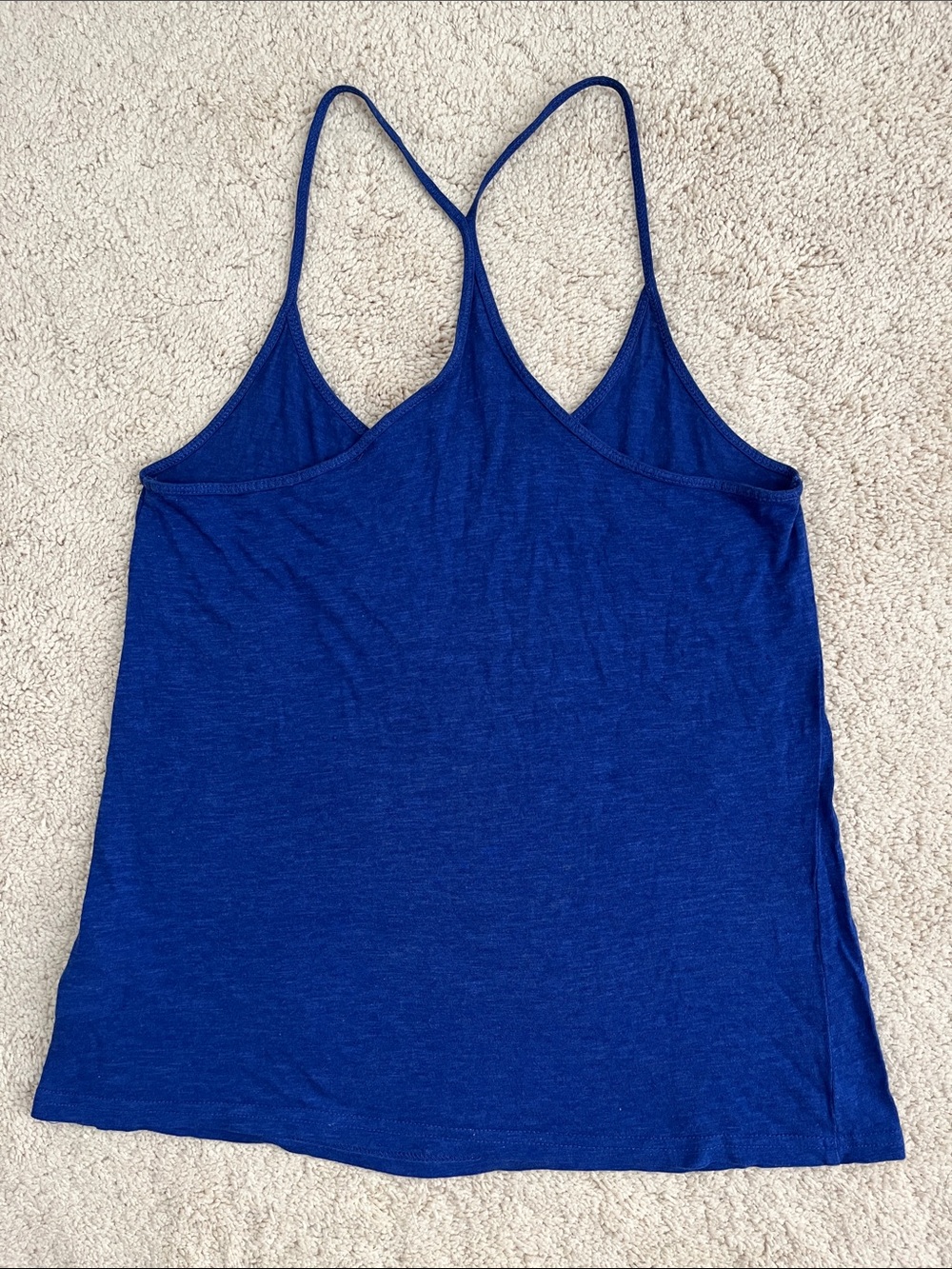 H&M Blue Racerback Tank Top - Picture 2 of 3